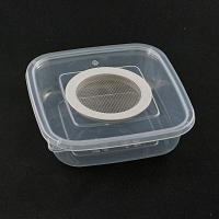 BugDorm-5002 Insect Rearing Box with Nylon Screen Port (1.5 L) [pack of 6]
