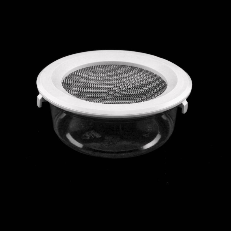 Pint-sized Insect Pot with Snap-on Lid (240ml, wire screen) [pack of 6]