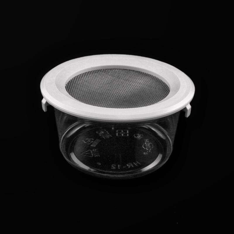 Pint-sized Insect Pot with Snap-on Lid (360ml, wire screen) [pack of 6]