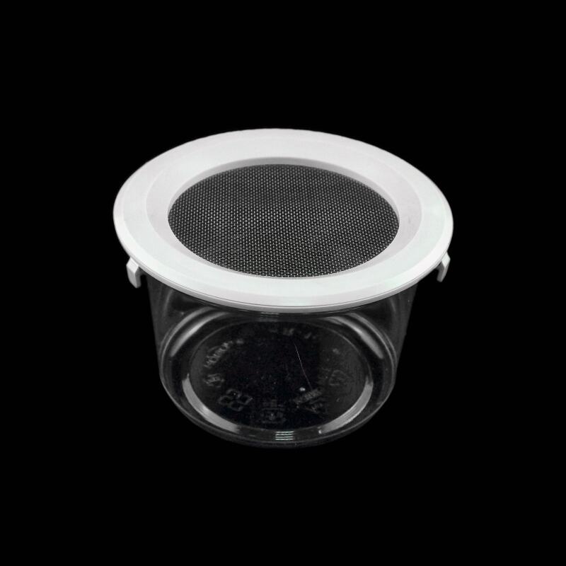 Pint-sized Insect Pot with Snap-on Lid (480ml, wire screen) [pack of 6]