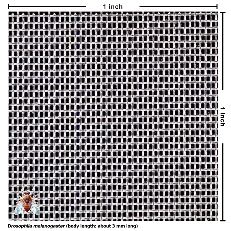 Nylon Netting (white, 40x30 mesh) [4 yards]