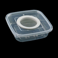 BugDorm-5002 Insect Rearing Box with Nylon Screen Port (1.5L) [pack of 6]
