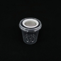 BugDorm-5006 Insect Rearing Pot with Wire Screen Port (200ml) [pack of 12]