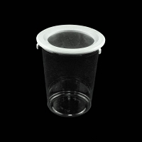 Pint-sized Insect Pot with Snap-on Lid (960ml, mesh screen) [pack of 6]