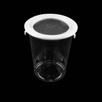 Pint-sized Insect Pot with Snap-on Lid (960ml, wire screen) [pack of 6]