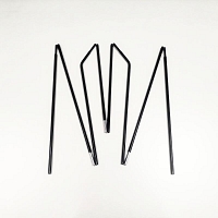 Shock-corded Aluminum Pole with Closed Tips (8-seg, L309 cm)