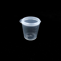 Hinged Sample Cups (Ø3.5 x H40 mm, 20 ml) [pack of 180]