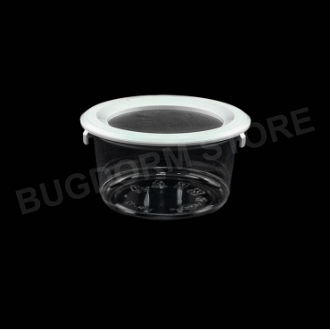 Pint-sized Insect Pot with Snap-on Lid (360 ml, mesh screen) [pack of 6]