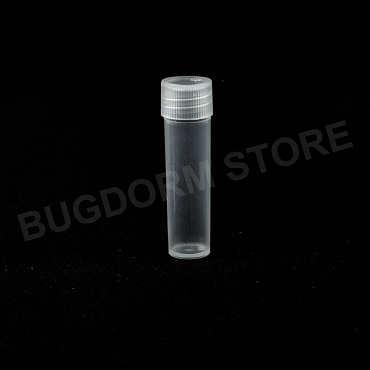 PP Plastic Vials (Ø12 x H55 mm, 4 ml, lot of 100)