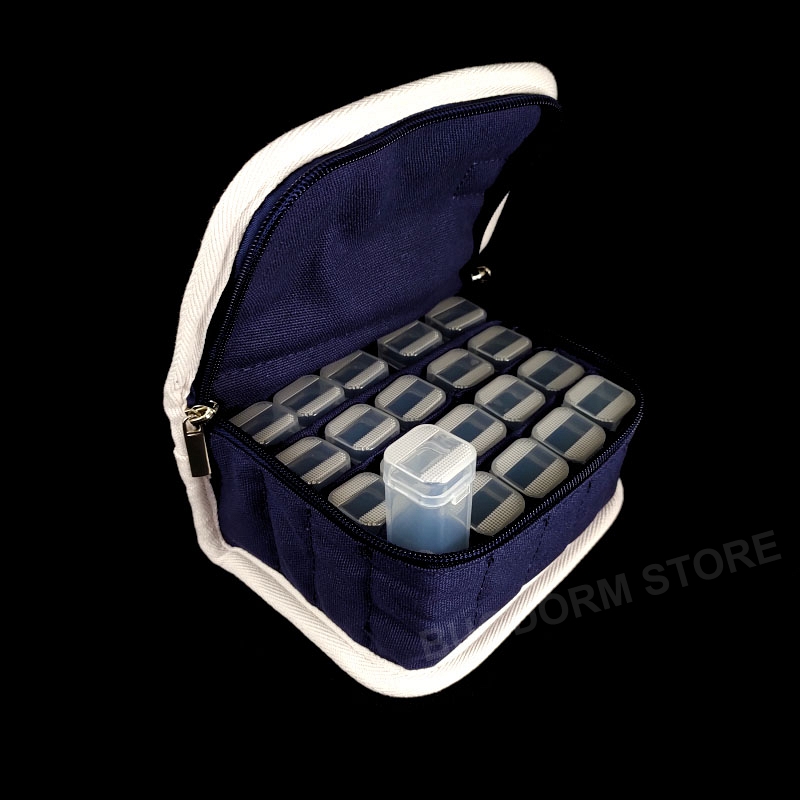 BugDorm-5061 Ventilated Insect Rearing Vial - Set of 20 with Carrying Bag