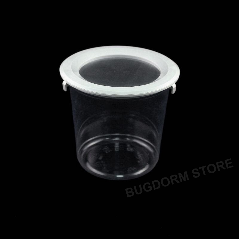 Pint-sized Insect Pot with Snap-on Lid (720ml, mesh screen) [pack of 6]