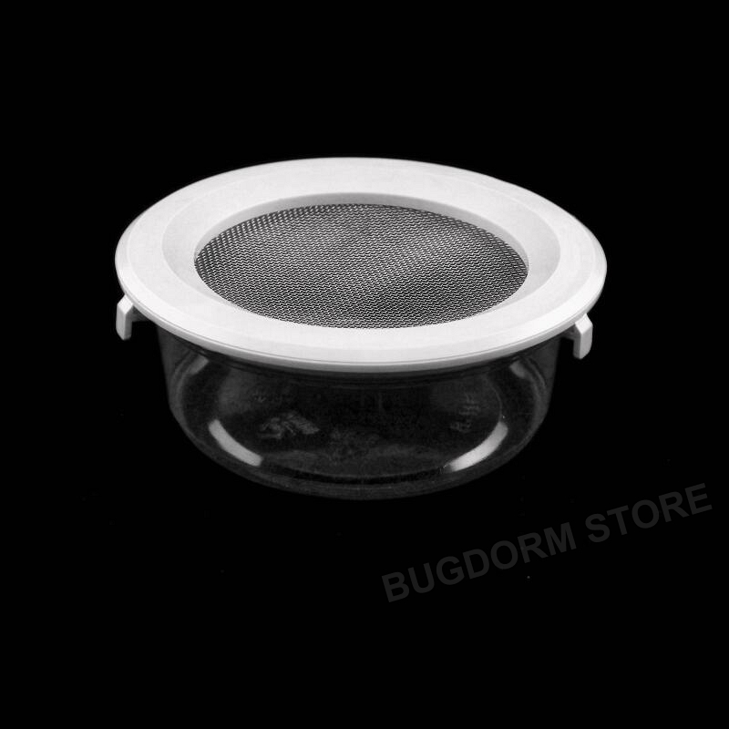 Pint-sized Insect Pot with Snap-on Lid (240ml, wire screen) [pack of 6]