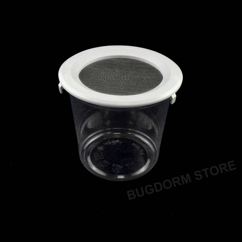 Pint-sized Insect Pot with Snap-on Lid (720ml, wire screen) [pack of 6]