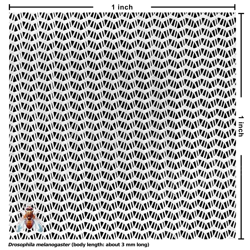 Polyester Netting (white, 96x26 mesh) [4 yards]