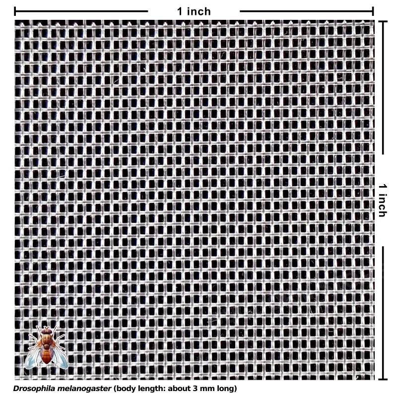 Nylon Netting (white, 40x30 mesh) [4 yards]