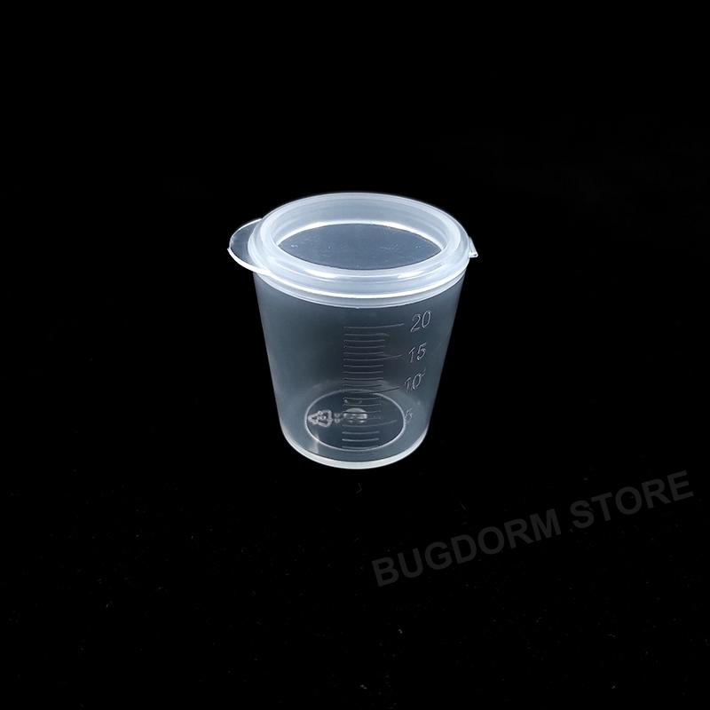 Hinged Sample Cups (Ø37 x H40 mm, 20ml) [pack of 120]