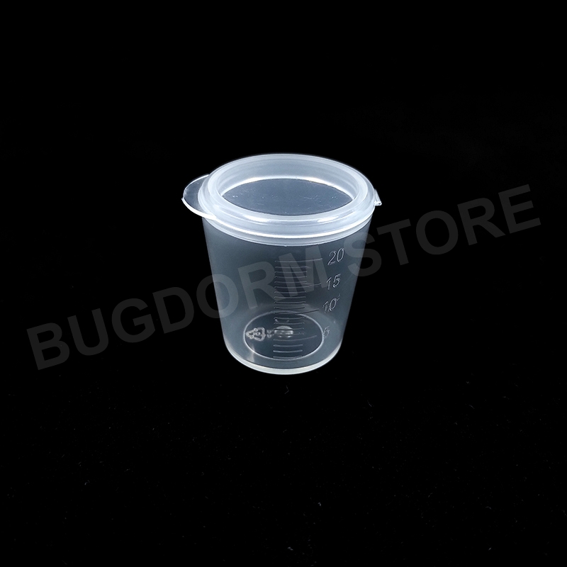 Hinged Sample Cups (Ø3.5 x H40 mm, 20 ml) [pack of 180]